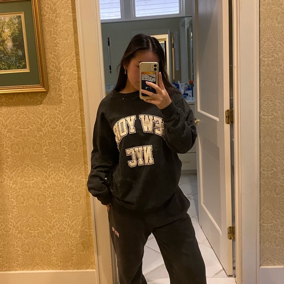 Garage dark grey XS crew neck! - Picture 2 of 4